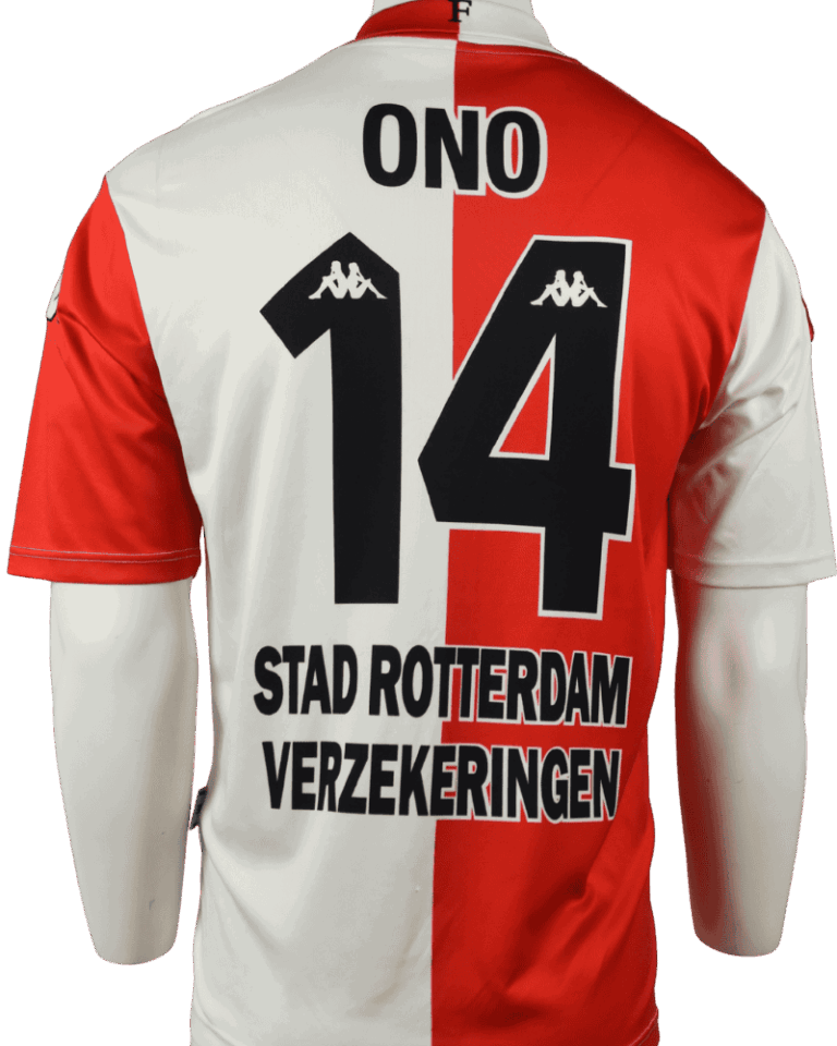 6092 Feyenoord thuis 2001 2002 maatM achter 6092 Feyenoord thuis 2001 2002 maatM achter