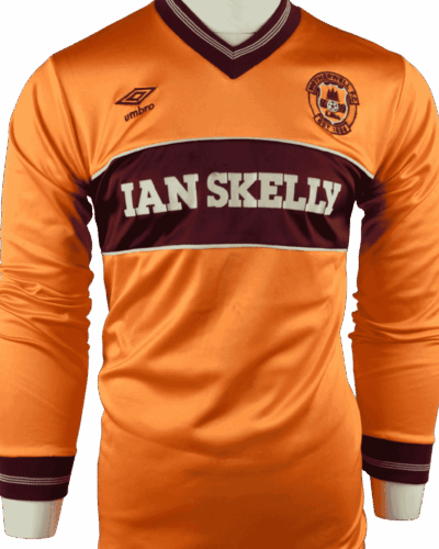 Motherwell FC thuisshirt 1985-1987 maat - M