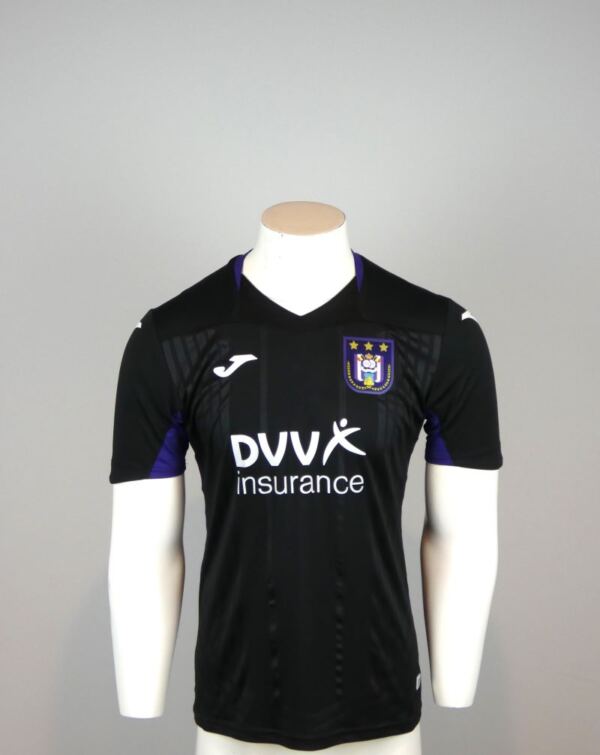 6178 Belgie Anderlecht 3e shirt DVV Insurance 2020 2021 maatM voorkant