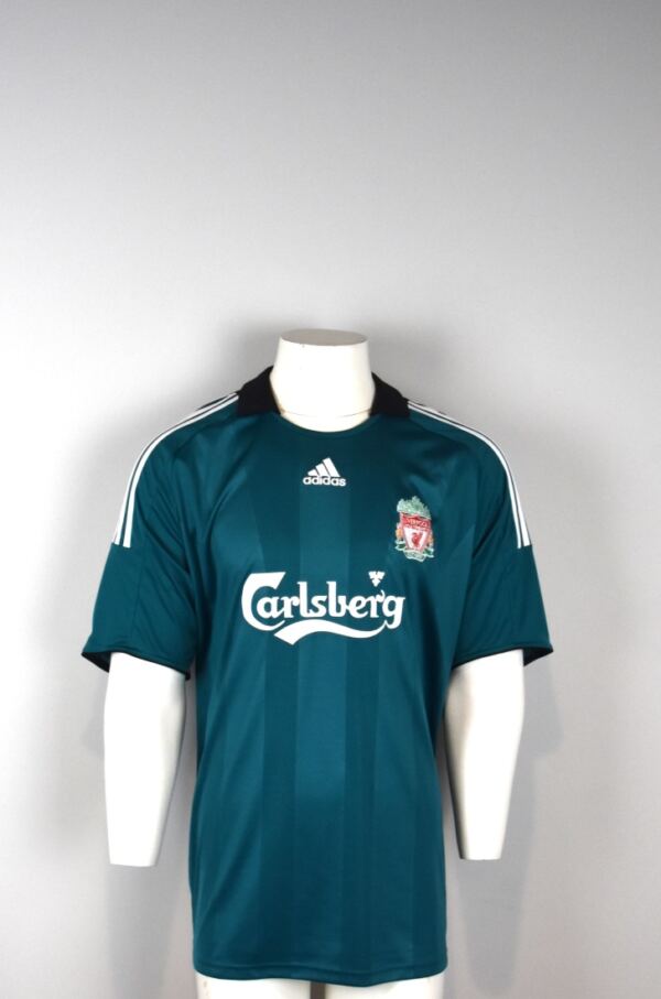6249 Engeland Liverpool Derde Shirt Carlsberg 2008 2009 maatXL voor
