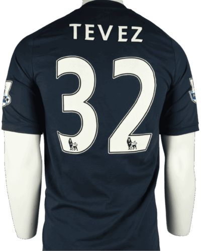 Manchester City (wedstrijd gedragen) uitshirt 2010-2011 Carlos Tévez Maat - M