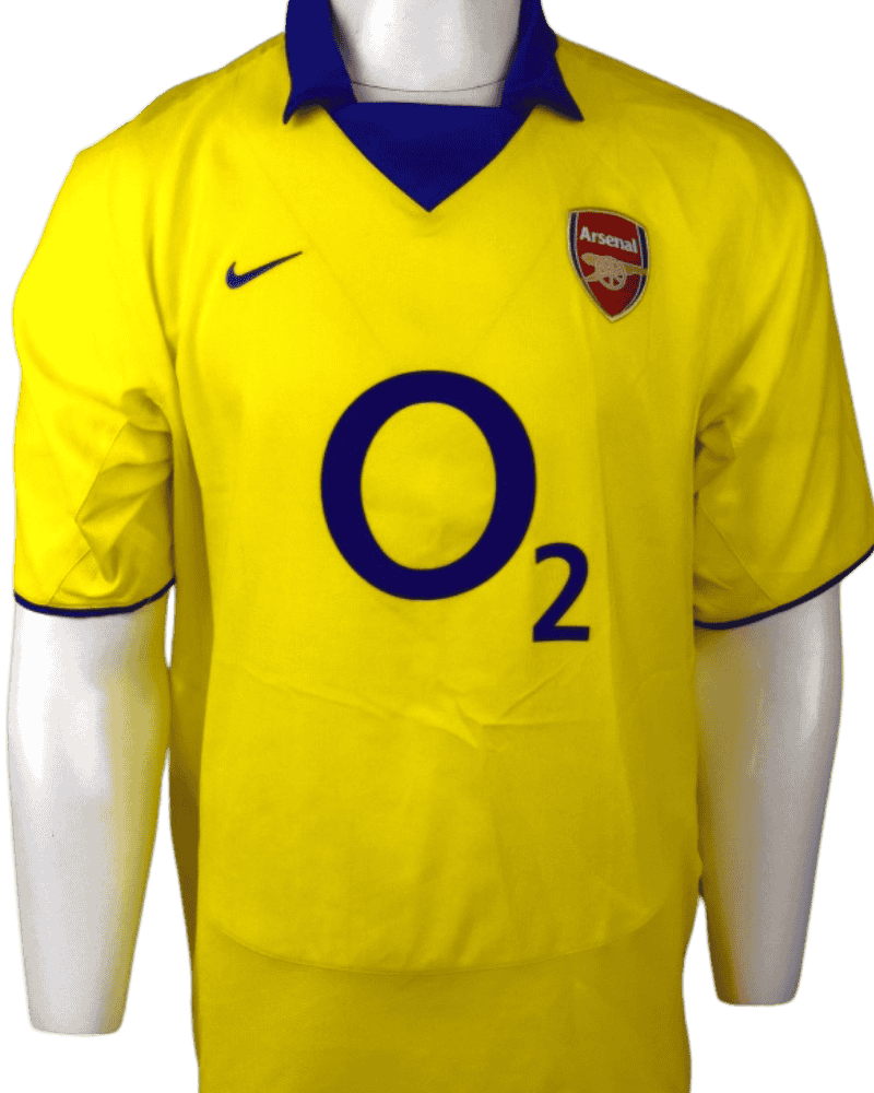 678-Engeland-Arsenal-Uitshirt-O2-2003-2004-maatL-voor