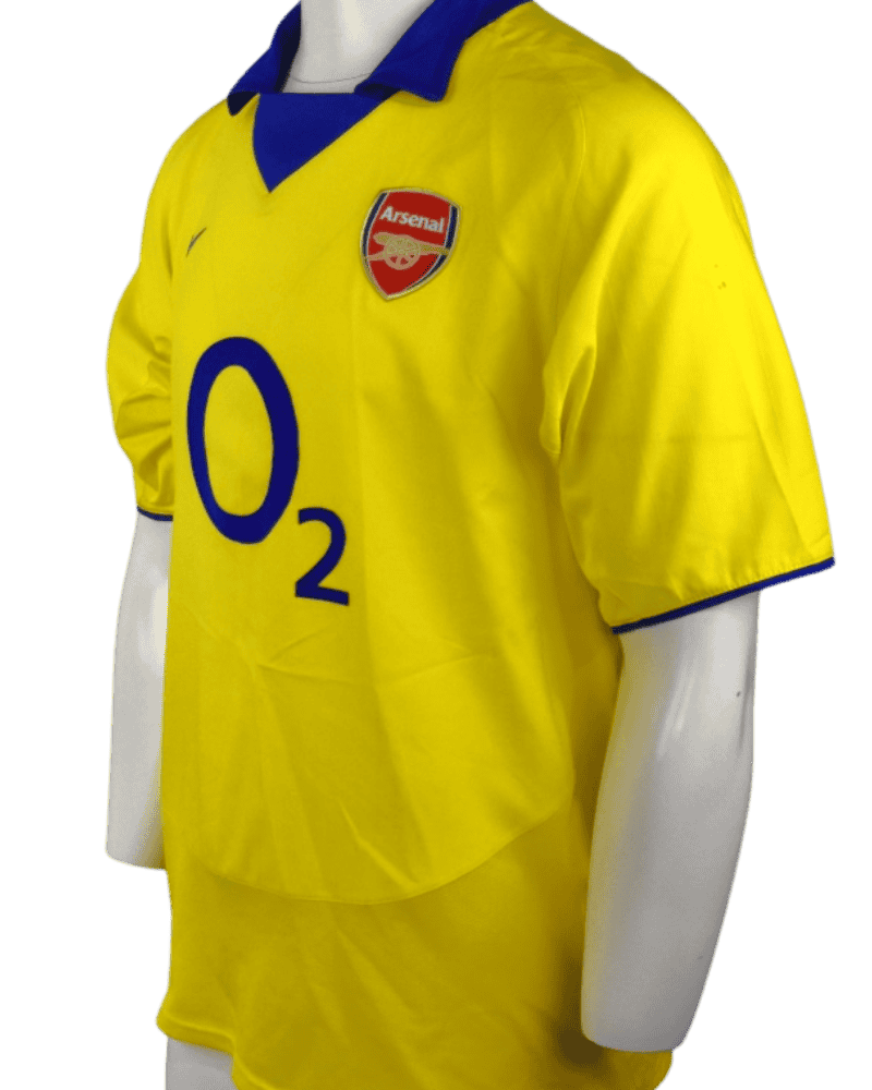 678-Engeland-Arsenal-Uitshirt-O2-2003-2004-maatL-zij