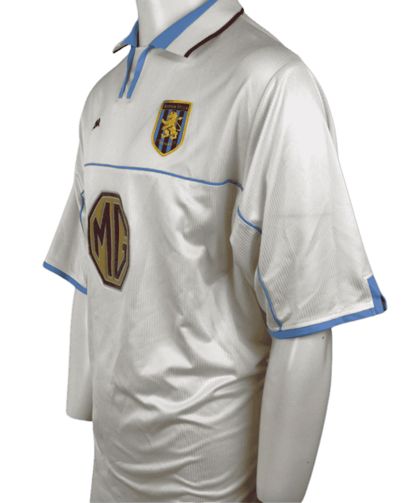 Maillot Domicile Aston Villa 2002-2003 - Marque Diadora - Taille 2XL (XXL) - Couleur Bordeaux - État Excellent