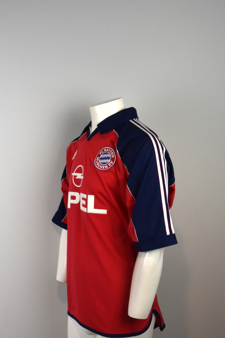Munich 1999 Bayern 2001 Kit 1999-01 Bayern Munich Home Shirt 8/10 (Y)