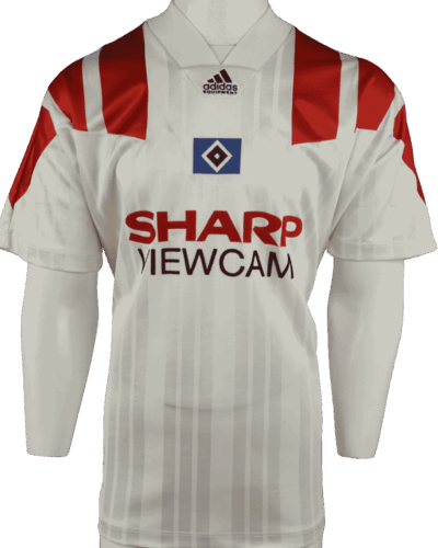 Hamburger SV Thuisshirt 1992-1993 Maat - L