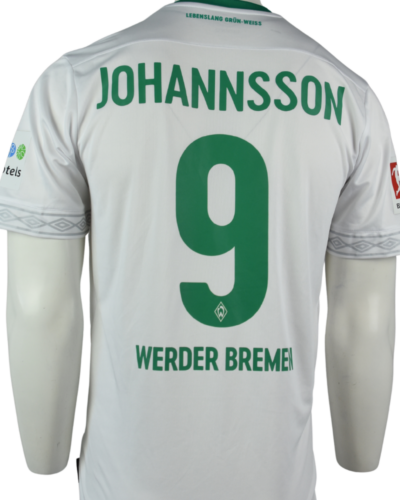 Werder Bremen (indossata in partita) 3a maglia 2018-2019 Aron Jóhannsson taglia - L