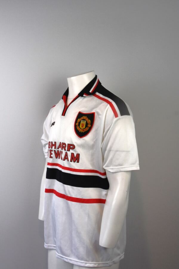 Manchester United Uitshirt 1997-1999 David Beckham Maat - L - Afbeelding 3