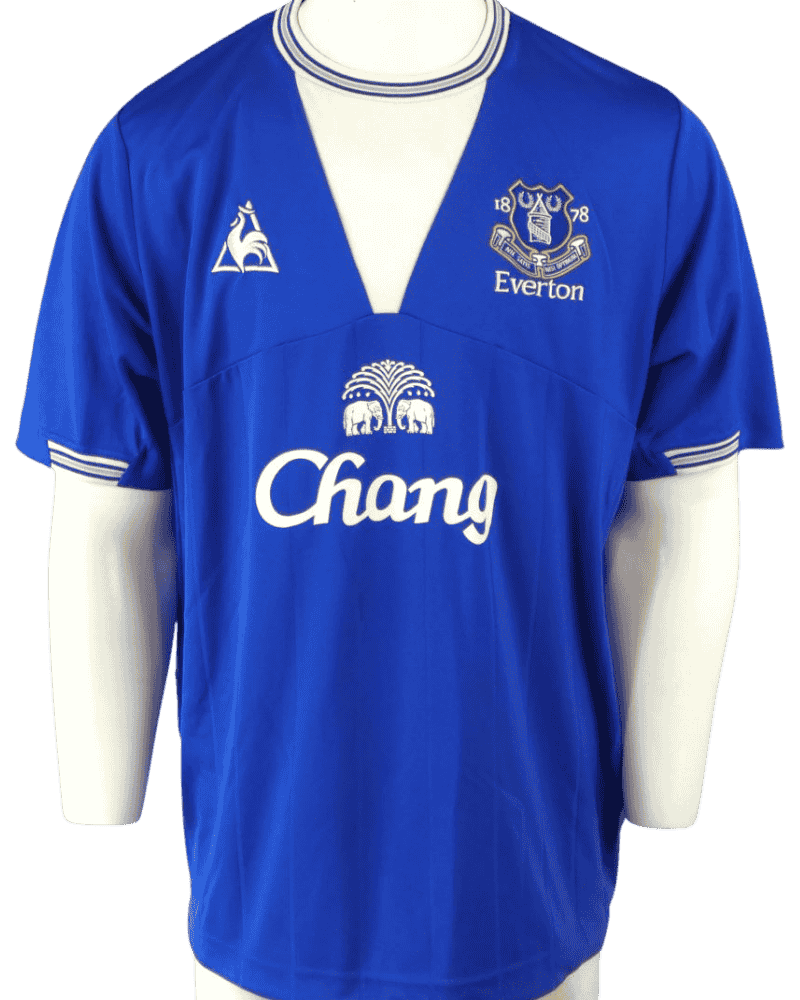 Everton thuisshirt 2009-2010 maat - XL