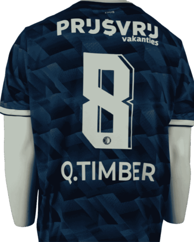 Feyenoord Auswärtstrikot 2023-2024 Quinten Timber Größe - 2XL