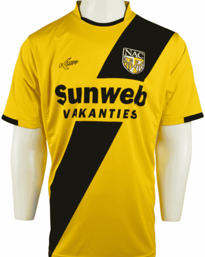 NAC Breda maillot domicile 2008-2009 taille - XXL