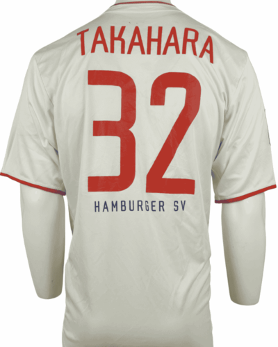 Hamburger SV (Match Worn) Heimtrikot 2002-2003 Naohiro Takahara Größe - XL