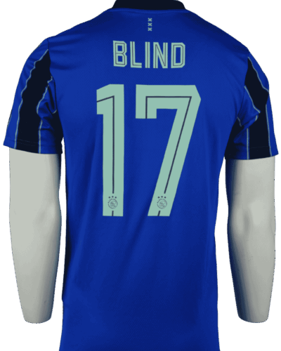 Ajax Auswärtstrikot 2021-2022 Daley Blind Größe - M
