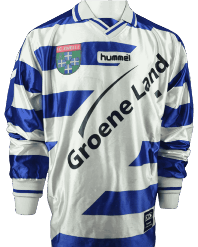PEC Zwolle Heimtrikot 2001-2002 Arne Slot Größe - L