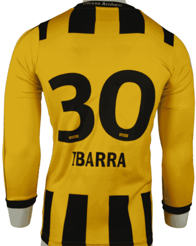 Vitesse (im Spiel getragen) Heimtrikot 2011-2012 Renato Ibarra Größe - M