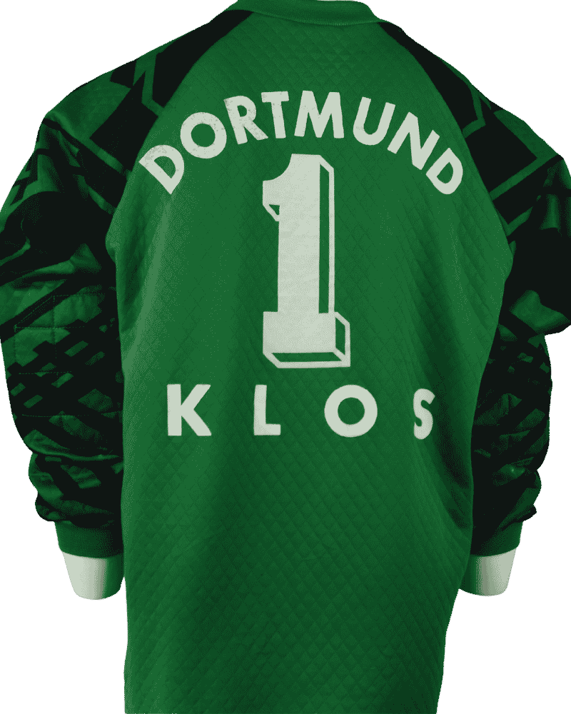Borussia Dortmund Goalkeeper Shirt 1995-1996 Stefan Klos size - XL