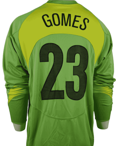 Brazilië (wedstrijd gedragen) keepersshirt 2004 Heurelho Gomes Incl. certificaat maat - XL