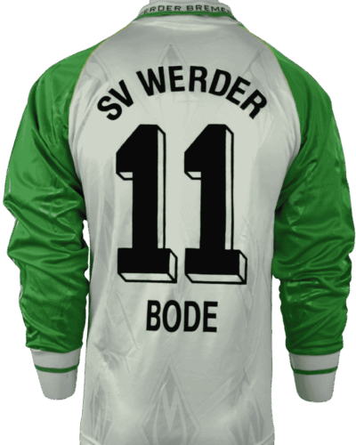 Werder Bremen Europäisches Heimtrikot 1995-1996 Marco Bode Größe - M