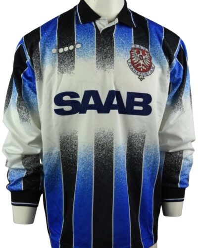 FSV Frankfurt maglia da casa indossata in partita 1996-1997 numero di maglia 20 taglia - XL