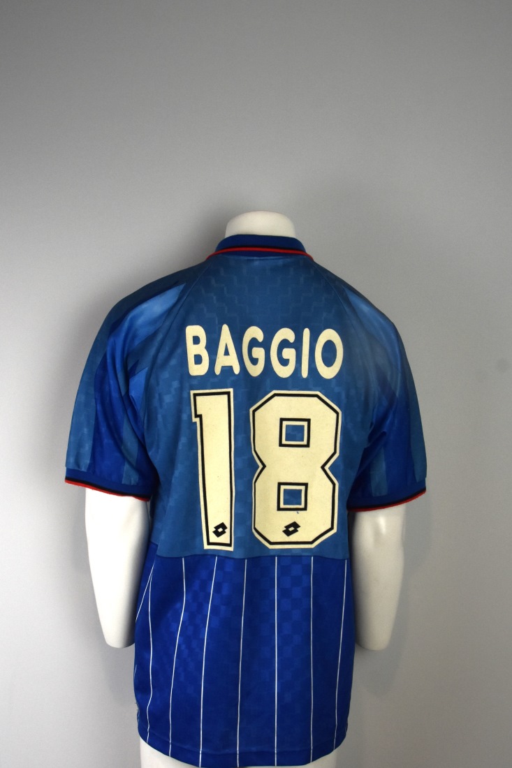 Ac Milan Baggio Juventus Jersey MINT Player Baggio 18 XL AC Milan