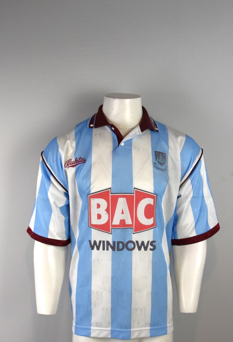 7152-Engeland-West Ham United-Uitshirt-BAC-1991-1992-maatL-voor