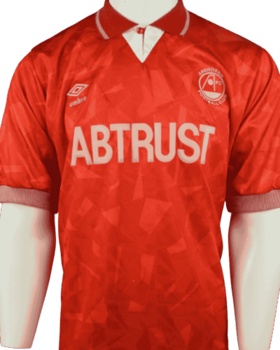 Aberdeen thuisshirt 1990-1992 maat - XL