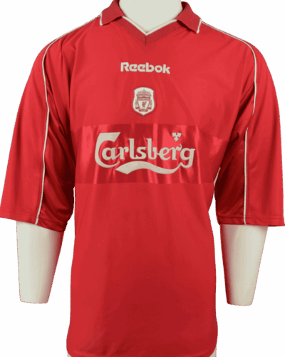 Liverpool FC Heimtrikot 2000-2002 Größe - XXL