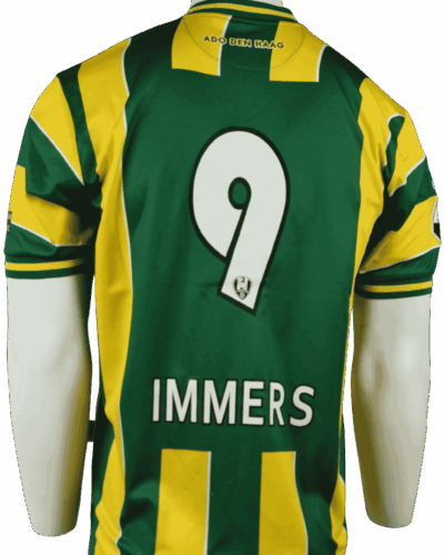 Ado Den Haag (match worn) camiseta local 2011-2012 Lex Immers talla - L