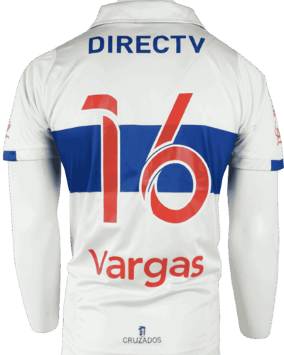 Universidad Católica (wedstrijd gedragen) thuisshirt 2015-2016 Jeisson Vargas maat - M