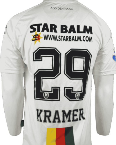 Ado Den Haag (Usada en Partido) Camiseta Visitante 2014-2015 Michiel Kramer Talla - XL