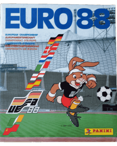 Panini Euro 88: Compleet Verzamelalbum (Zeer goede staat)