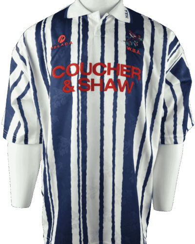 West Bromwich Albion thuisshirt 1993-1994 maat - XL