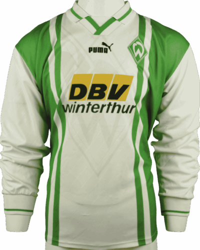 Werder Bremen Heimtrikot 1996-1997 Größe - M