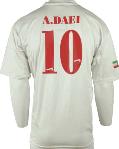Iran thuisshirt 2001-2002 Ali Daei maat - XL