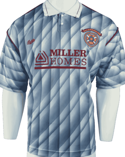 Hearts away shirt 1990-1991 size - XL