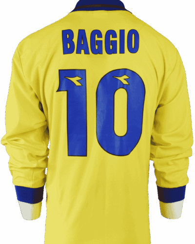 Bologna 3e maillot 1997-1998 Roberto Baggio taille - XL