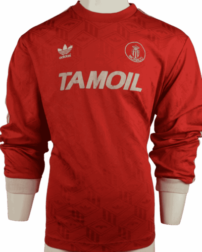AS Monaco 4. Trikot 1990-1992 Nr. 16 Größe - L