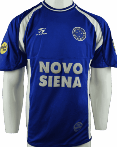 Cruzeiro 3. Trikot 2001-2002 Rückennummer 10 Größe - L