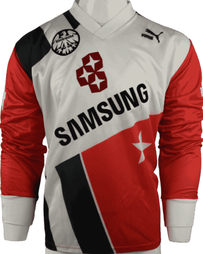 Eintracht Frankfurt Heimtrikot 1992-1993 Edgar Schmitt Größe - L