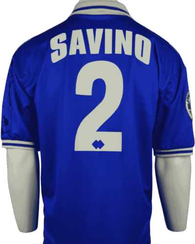 Brescia (wedstrijd gedragen) thuisshirt 1997-1998 Alberto Savino maat - XXL valt als een XL