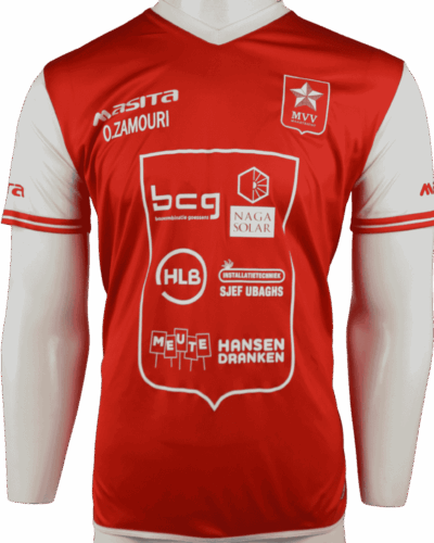 MVV Maastricht camiseta local (usada en partido) 2020-2021 Oussama Zamouri talla - M
