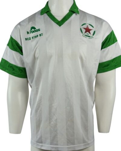 Red Star 93 (match worn) away shirt 1988-1989 back number 15 size - L