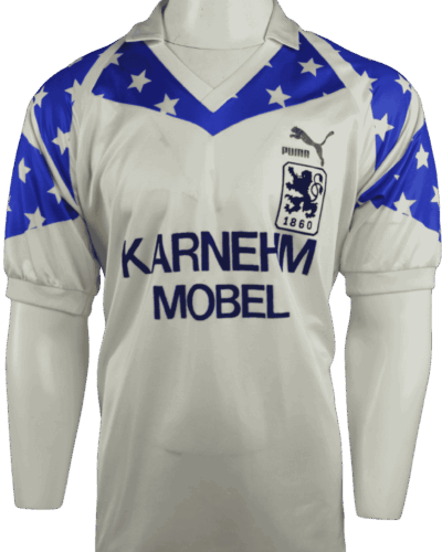 TSV 1860 München thuisshirt 1988-1990 nr 99 maat - L