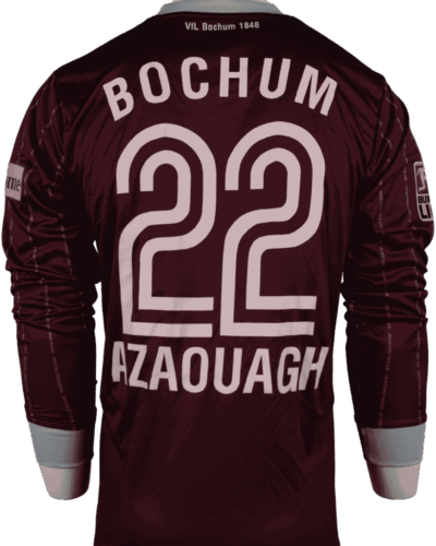 Vfl Bochum (wedstrijd gedragen) 3e shirt 2008-2009 gesigneerd door Mimoun Azaouagh maat - M