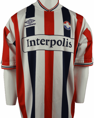 Willem ΙΙ thuisshirt 2000-2001 maat - XXL