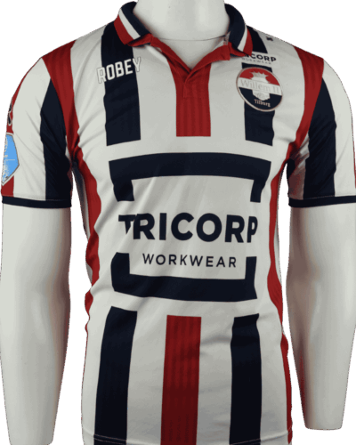 Willem ΙΙ (wedstrijd gedragen) thuisshirt 2020-2021 Ismail Azzaoui maat - M
