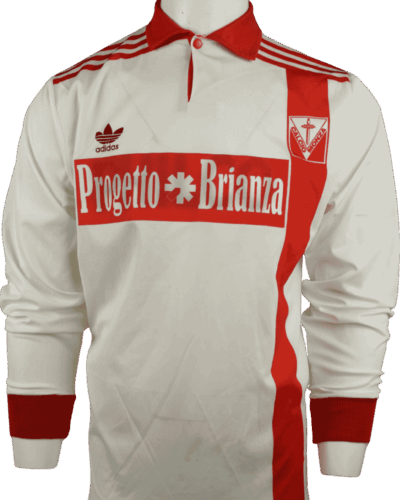Calcio Monza (wedstrijd gedragen) uitshirt 1992-1993 nr4 maat - XL