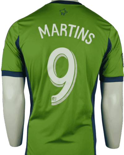 Seattle Sounders (wedstrijd gedragen) thuisshirt 2013-2014 Obafemi Martins maat - M