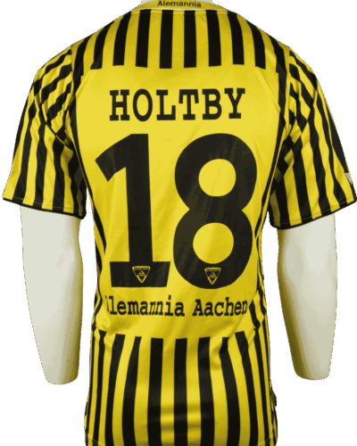 Alemannia Aachen thuisshirt 2008-2009 Lewis Holtby maat - M