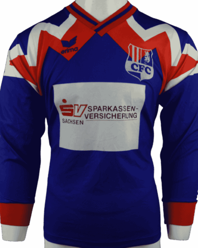 Chemnitzer FC (indossata in partita) Maglia Giovanile anni 90 nr 4 taglia - S